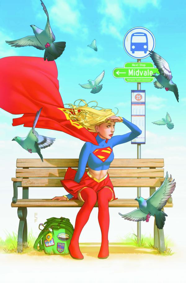 SUPERGIRL #1 CVR H INC 1:50 W SCOTT FORBES CARD STOCK VAR
