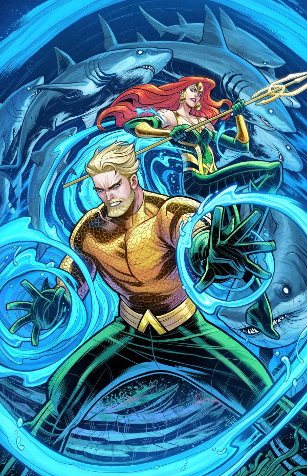 AQUAMAN #5 CVR C ELIZABETH TORQUE CARD STOCK VAR