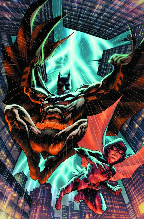BATMAN AND ROBIN #21 CVR D INC 1:25 MARCO SANTUCCI CARD STOCK VAR
