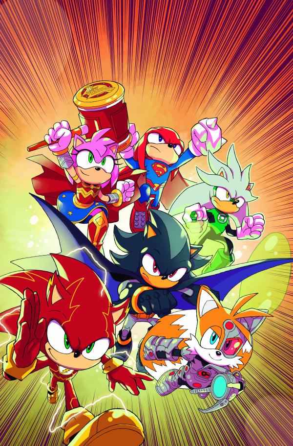 DC X SONIC THE HEDGEHOG #3 (OF 5) CVR A PABLO M COLLAR