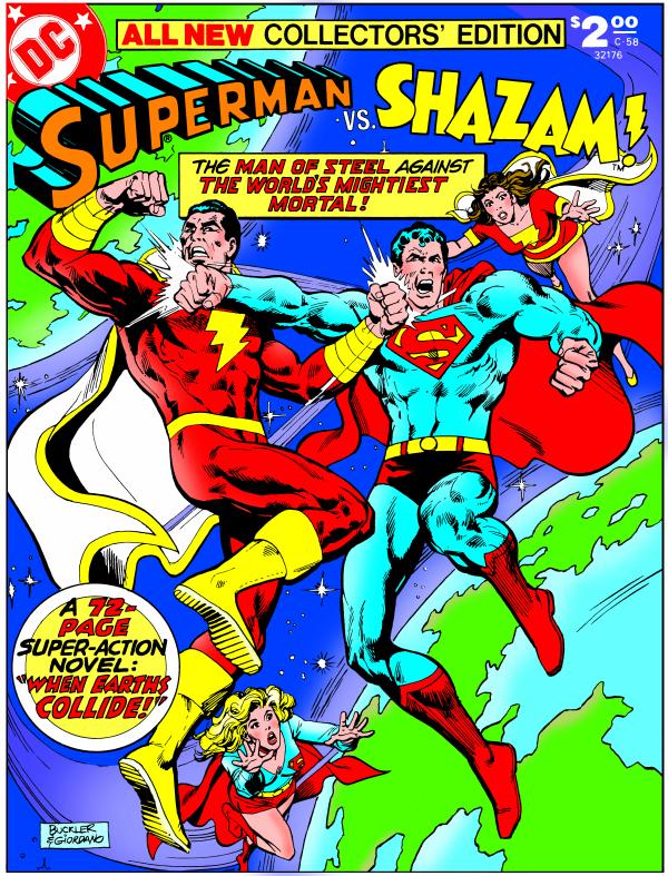 ALL-NEW COLLECTORS EDITION #58 SUPERMAN VS SHAZAM FACSIMILE EDITION CVR A RICH BUCKLER & DICK GIORDANO