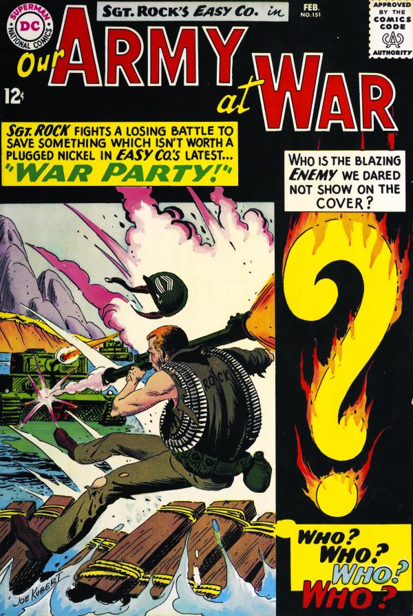 OUR ARMY AT WAR #151 FACSIMILE EDITION CVR A JOE KUBERT