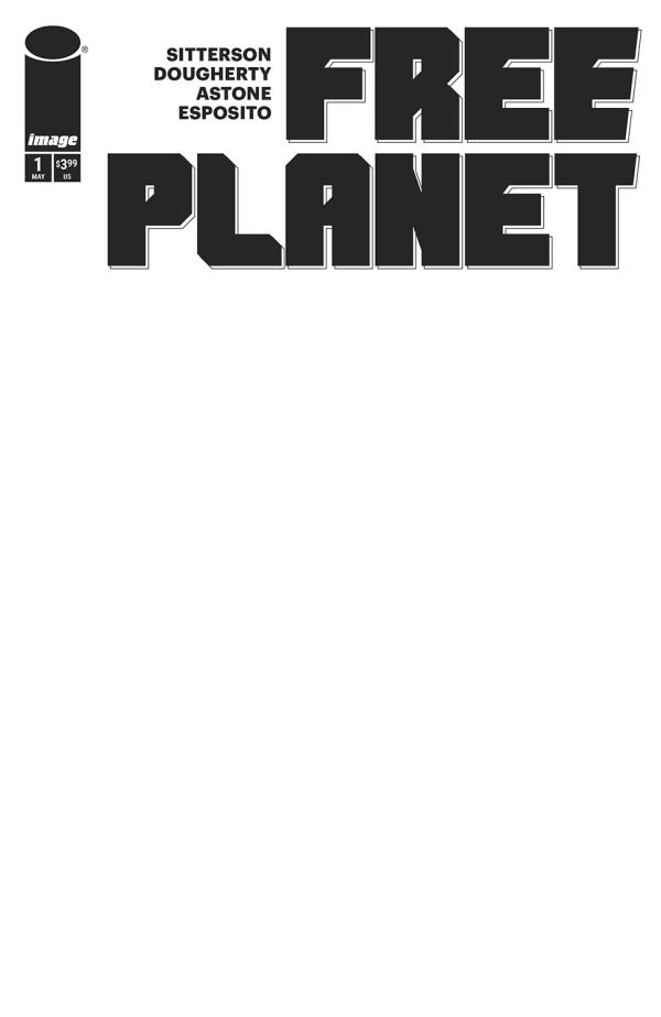 FREE PLANET #1 CVR C BLANK SKETCH VAR