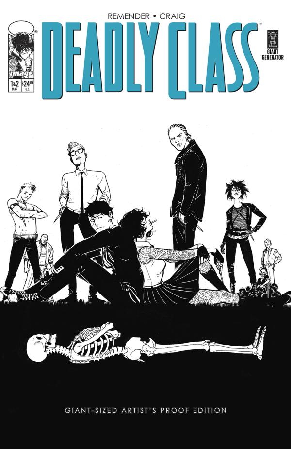 DEADLY CLASS GIANT SIZED ARTISTS PROOF EDITION CVR A WES CRAIG (MR)