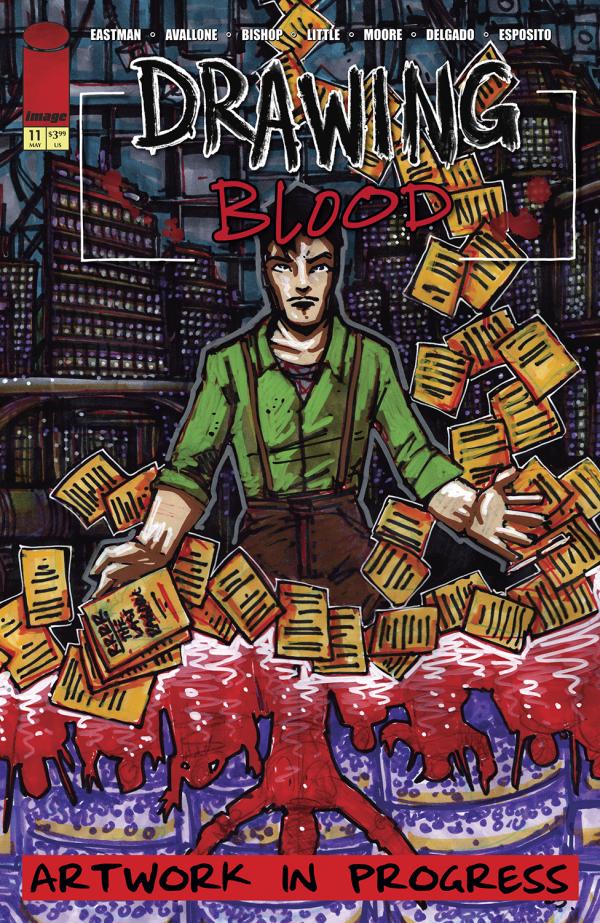 DRAWING BLOOD #11 (OF 12) CVR A KEVIN EASTMAN