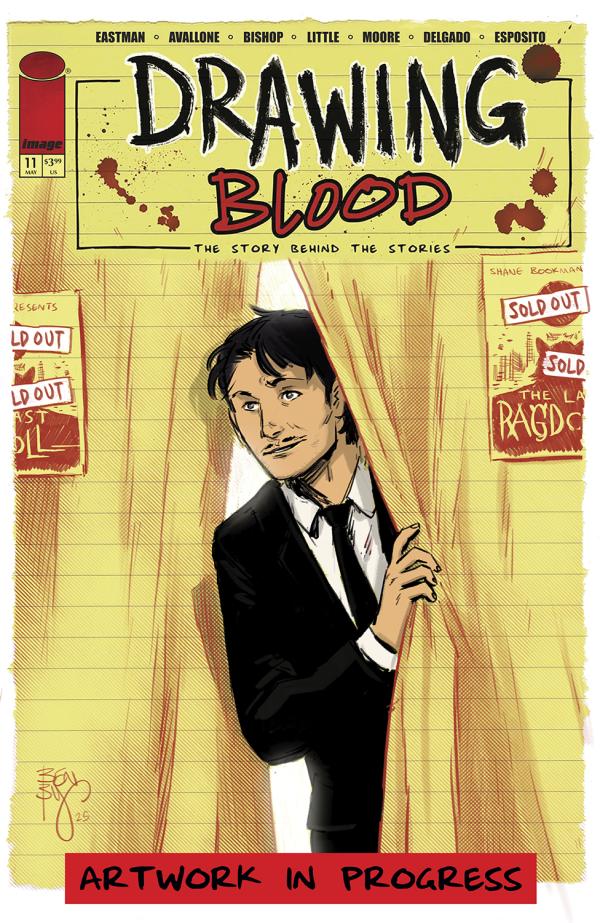 DRAWING BLOOD #11 (OF 12) CVR B BEN BISHOP VAR