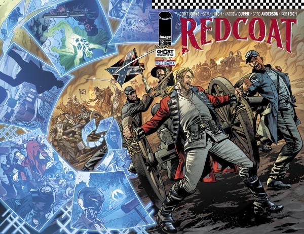 REDCOAT #12 CVR A BRYAN HITCH & BRAD ANDERSON WRAPAROUND