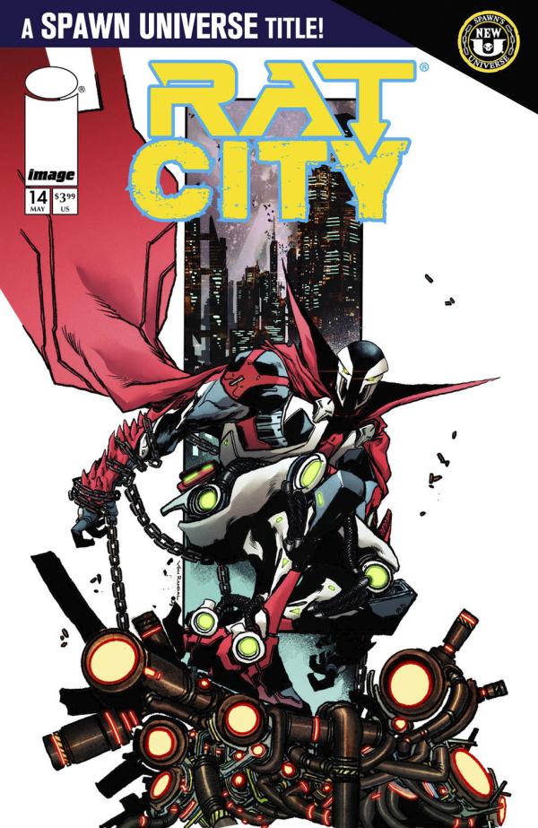 SPAWN RAT CITY #14 CVR B VON RANDAL VAR