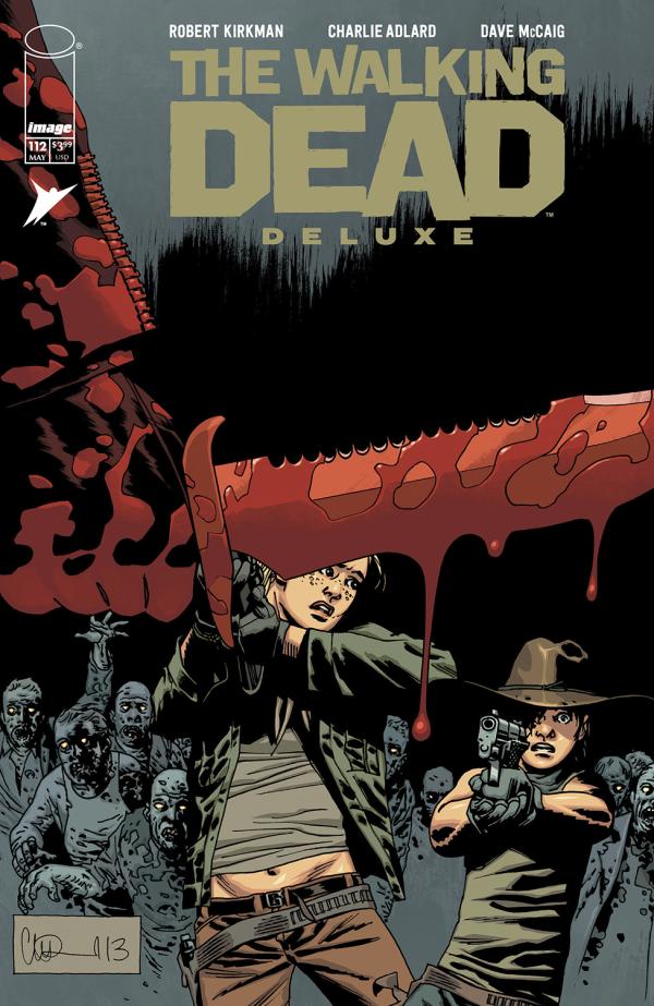 WALKING DEAD DELUXE #112 CVR B CHARLIE ADLARD & DAVE MCCAIG VAR (MR)