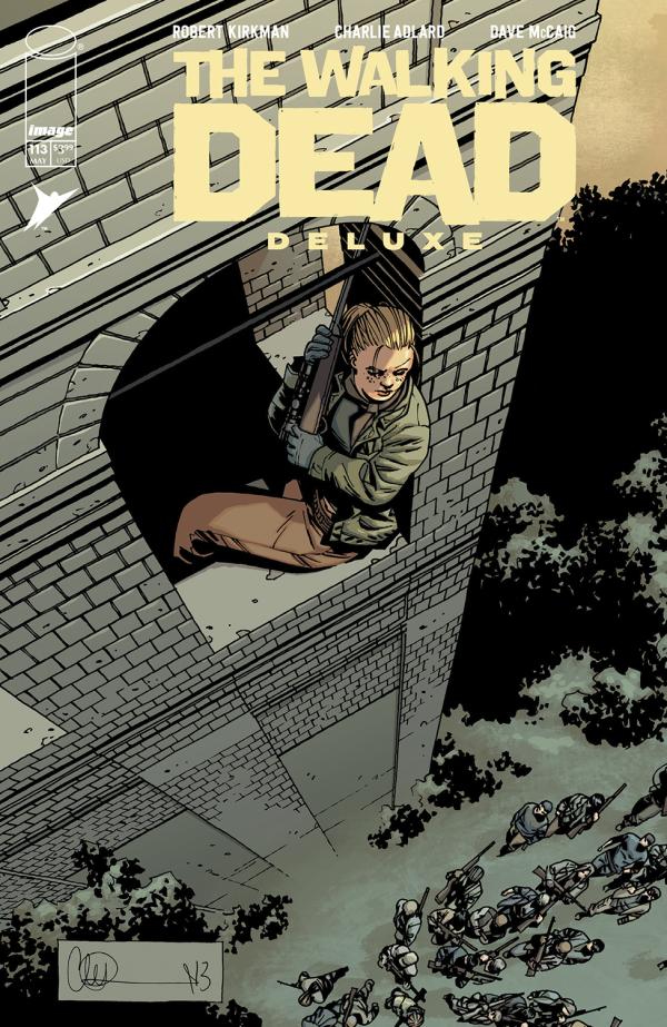 WALKING DEAD DELUXE #113 CVR B CHARLIE ADLARD & DAVE MCCAIG VAR (MR)