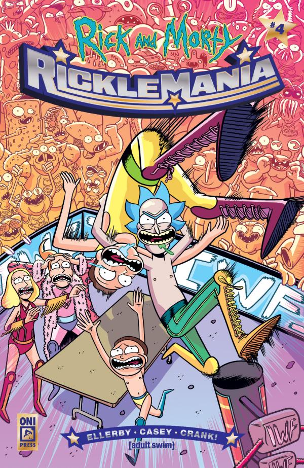 RICK AND MORTY RICKLEMANIA #4 (OF 4) CVR A INC MARC ELLERBY VAR