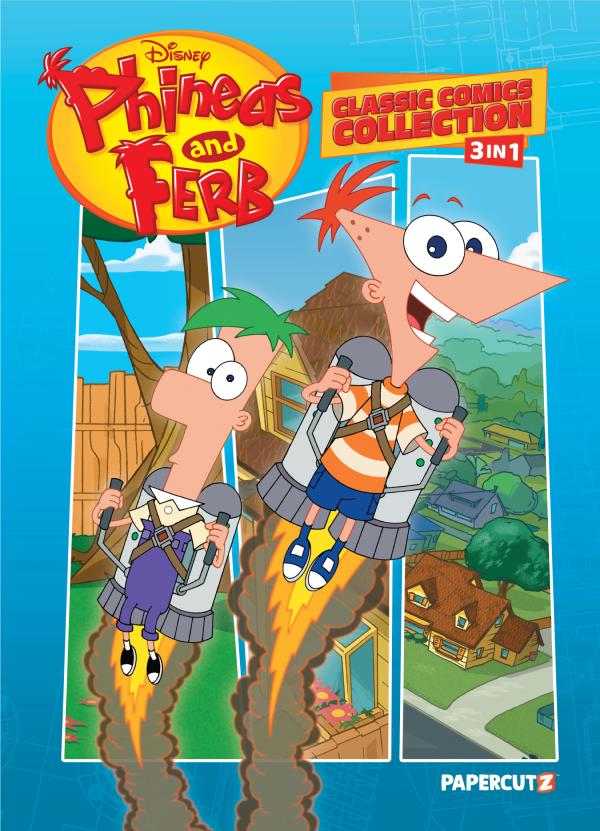 PHINEAS & FERB CLASSIC COMICS COLLECTION 3 IN 1 TP VOL 01