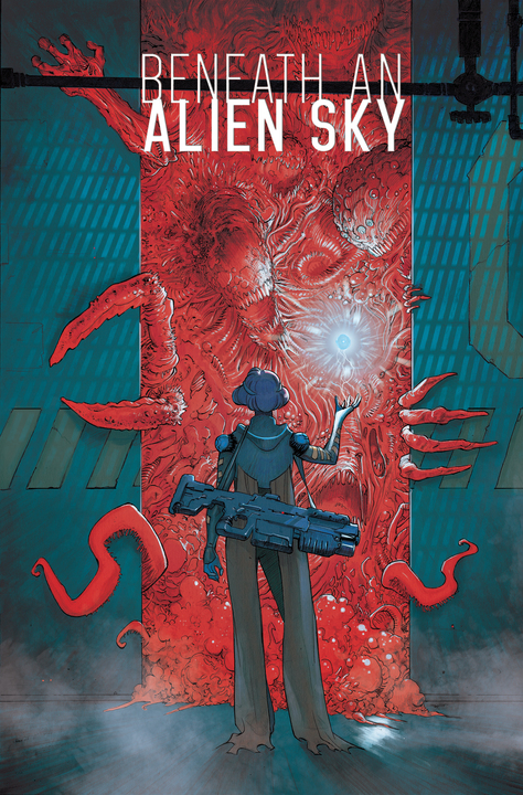 BENEATH AN ALIEN SKY HC