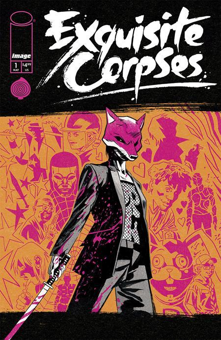 EXQUISITE CORPSES #1 COVER I MICHAEL WALSH FOIL SURPRISE VARIANT