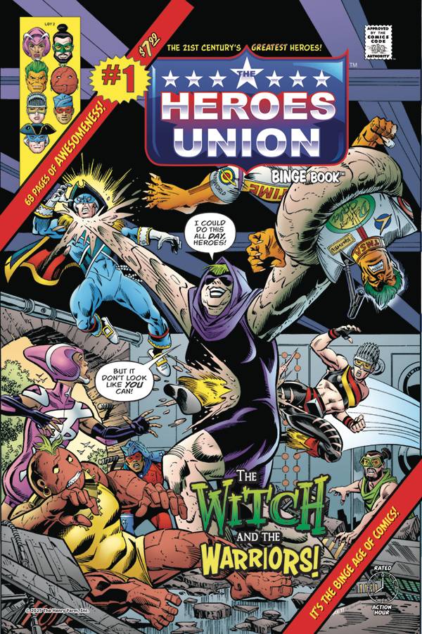 HEROES UNION WITCH & WARRIORS #1 CVR A FRENZ & BREEDING