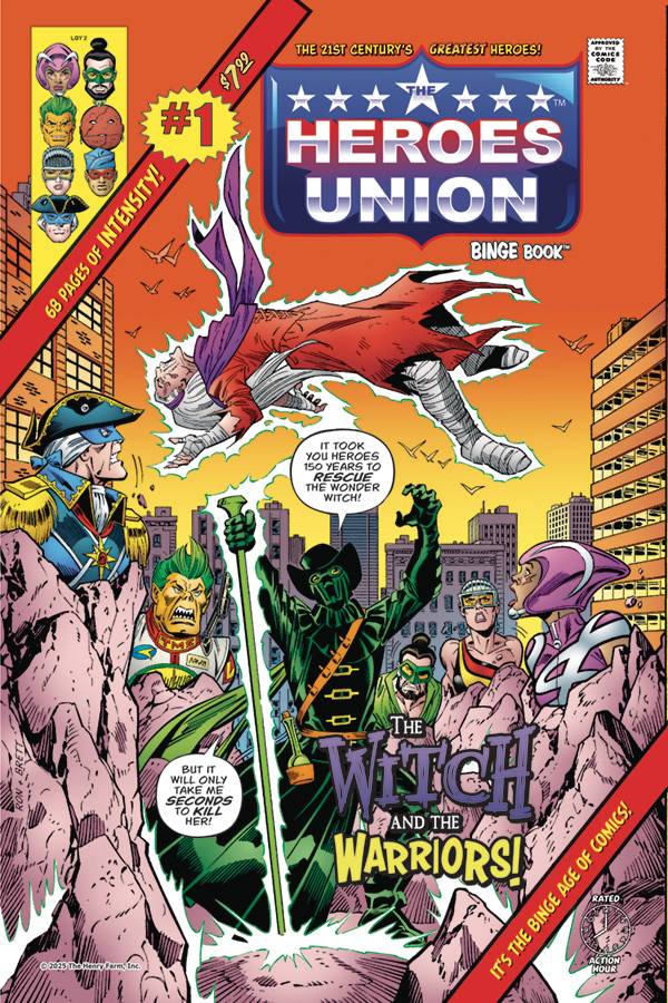 HEROES UNION WITCH & WARRIORS #1 CVR B FRENZ & BREEDING