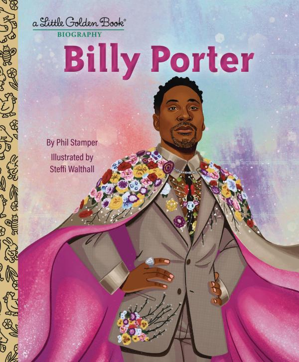 BILLY PORTER LITTLE GOLDEN BOOK BIOGRAPHY HC