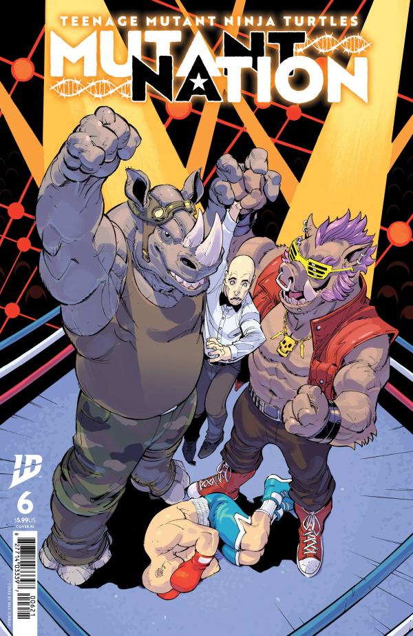 TMNT MUTANT NATION #6 10 COPY INCV