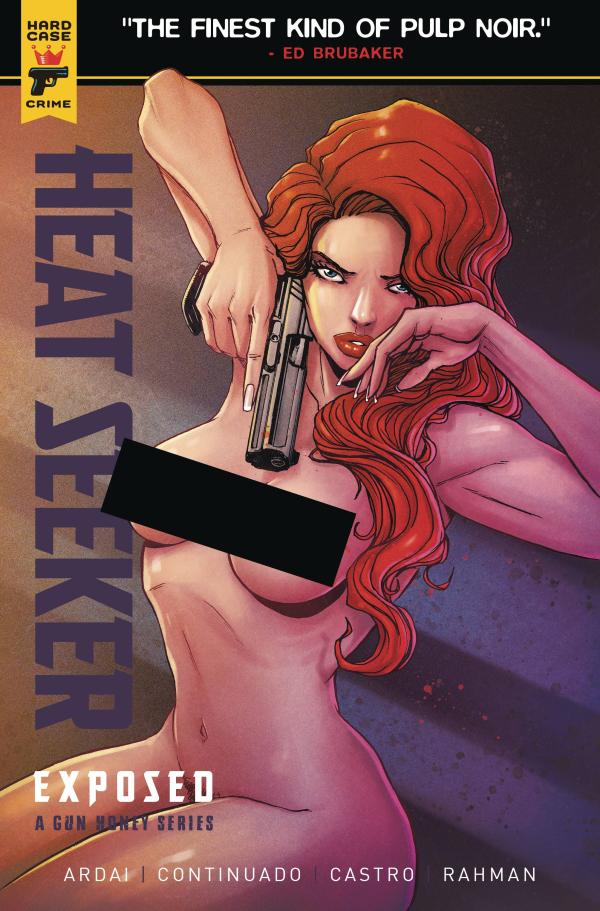 HEAT SEEKER EXPOSED GUN HONEY SERIES #1 CVR C BRAO NUDE BAGG