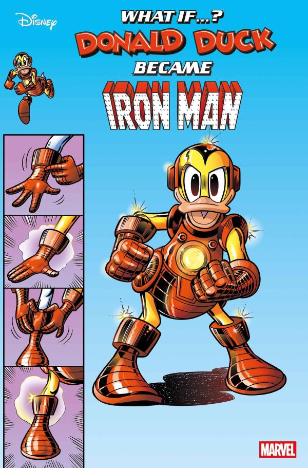 WHAT IF DONALD DUCK BECAME IRON MAN #1