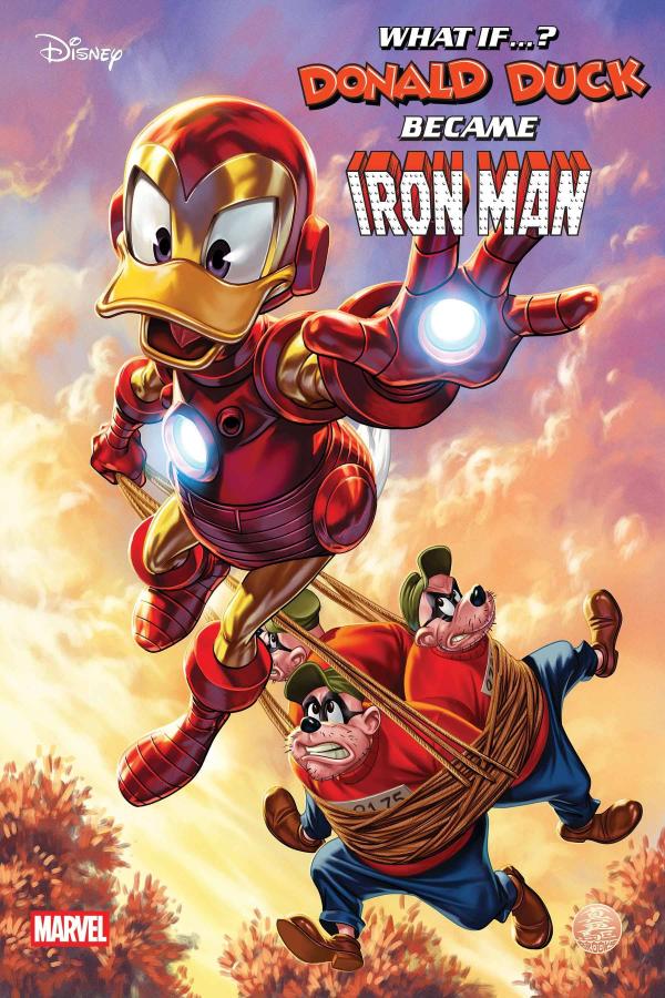 WHAT IF DONALD DUCK BECAME IRON MAN #1 MARK BROOKS VAR