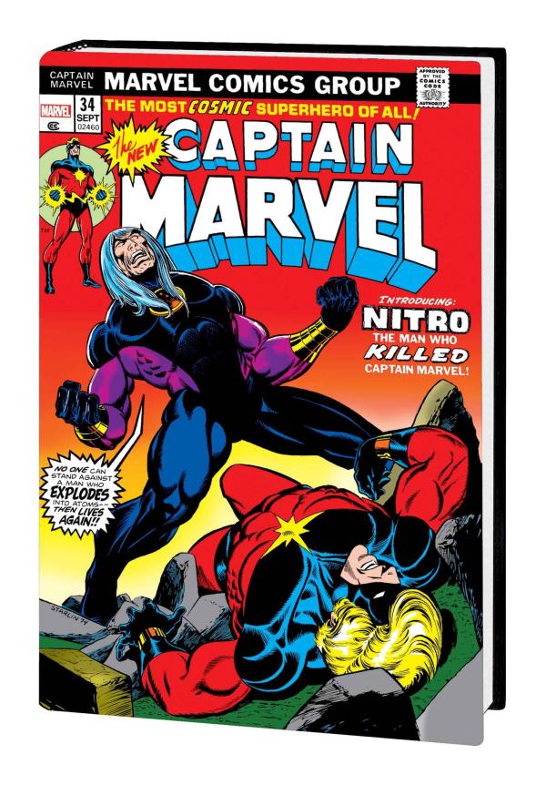 DEATH OF CAPTAIN MARVEL OMNIBUS HC VOL 02 DM VAR