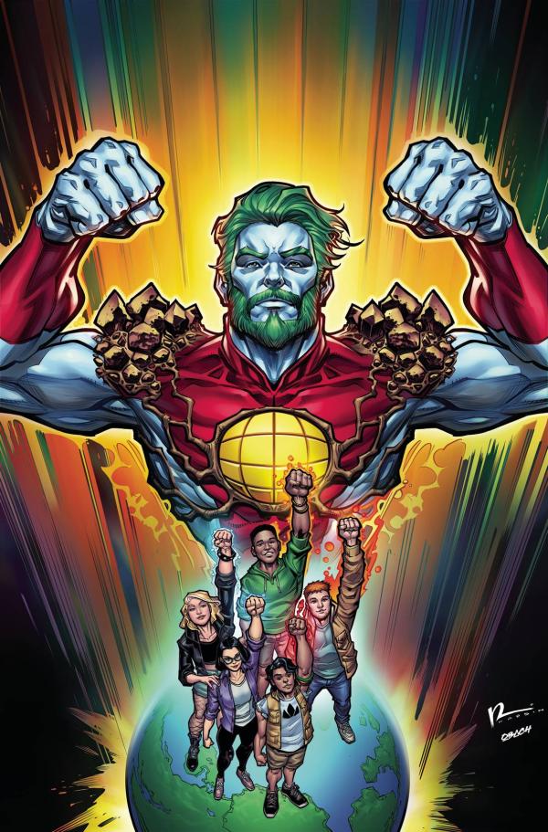 CAPTAIN PLANET #2 CVR E HARDIN METAL PREMIUM