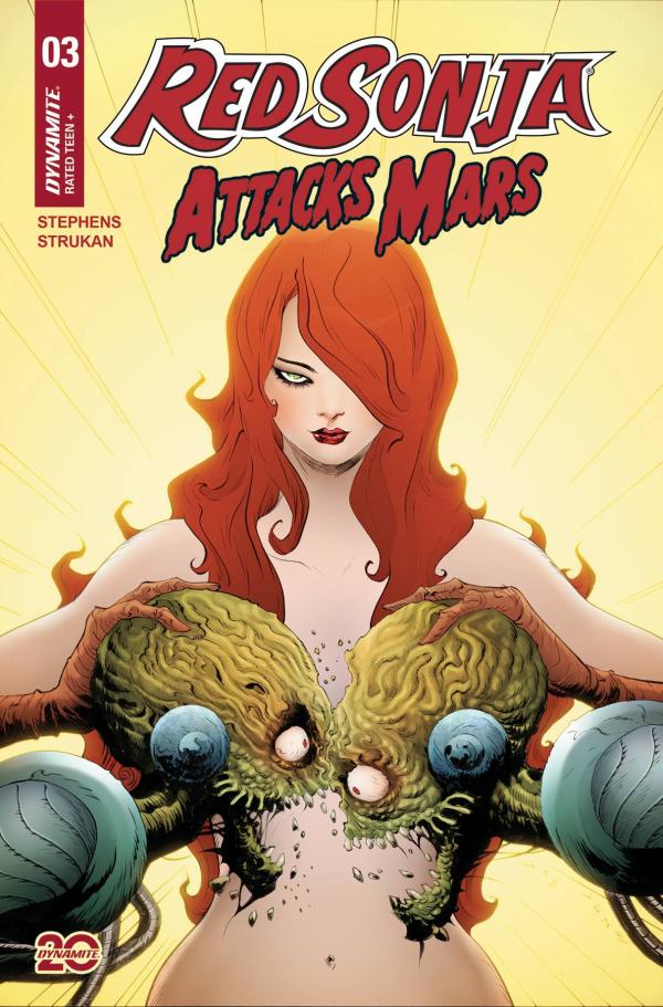 RED SONJA ATTACKS MARS #3 CVR B LEE & CHUNG