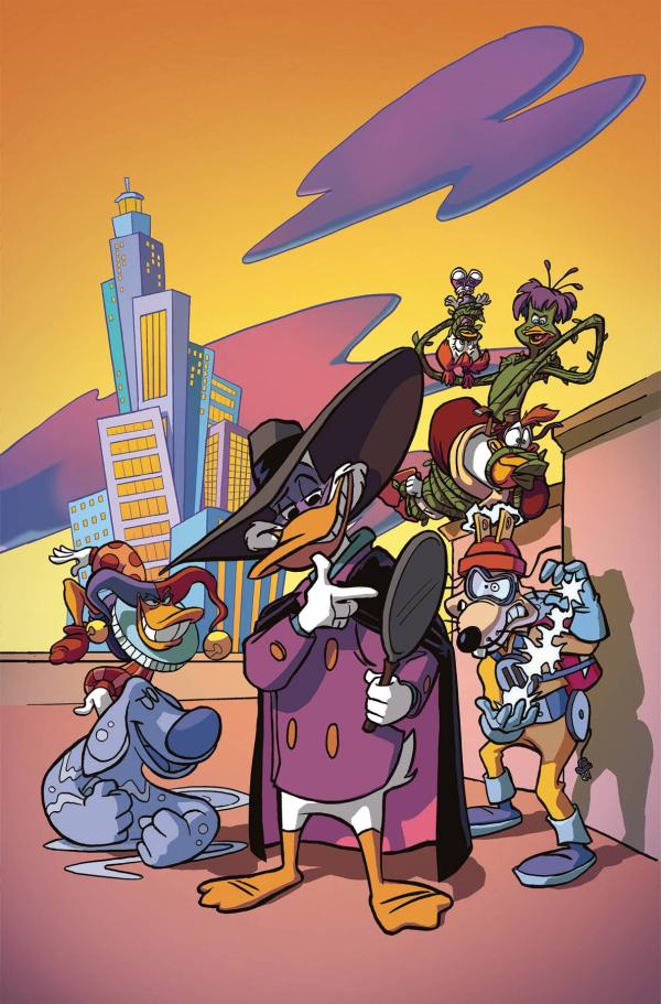 DARKWING DUCK #4 CVR F STONES METAL PREMIUM