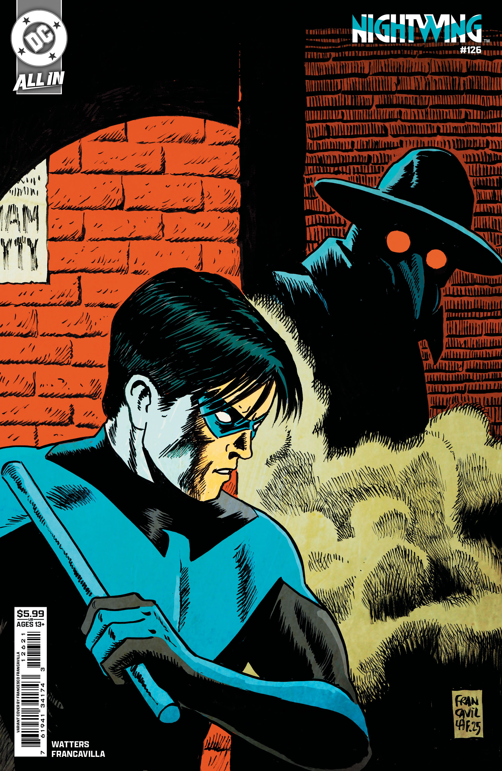 NIGHTWING #126 CVR C FRANCESCO FRANCAVILLA CARD STOCK VAR
