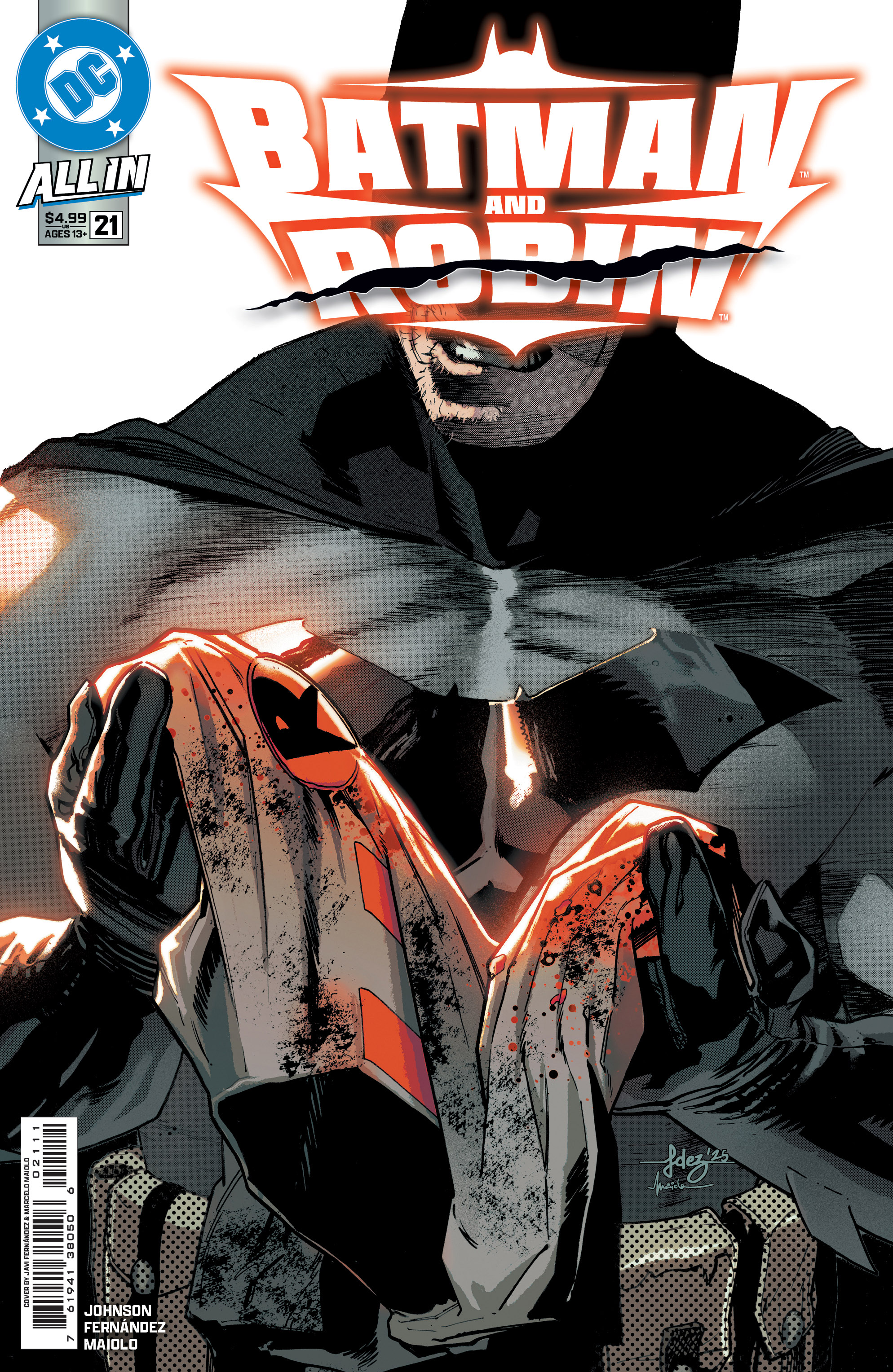 BATMAN AND ROBIN #21 CVR A JAVIER FERNANDEZ