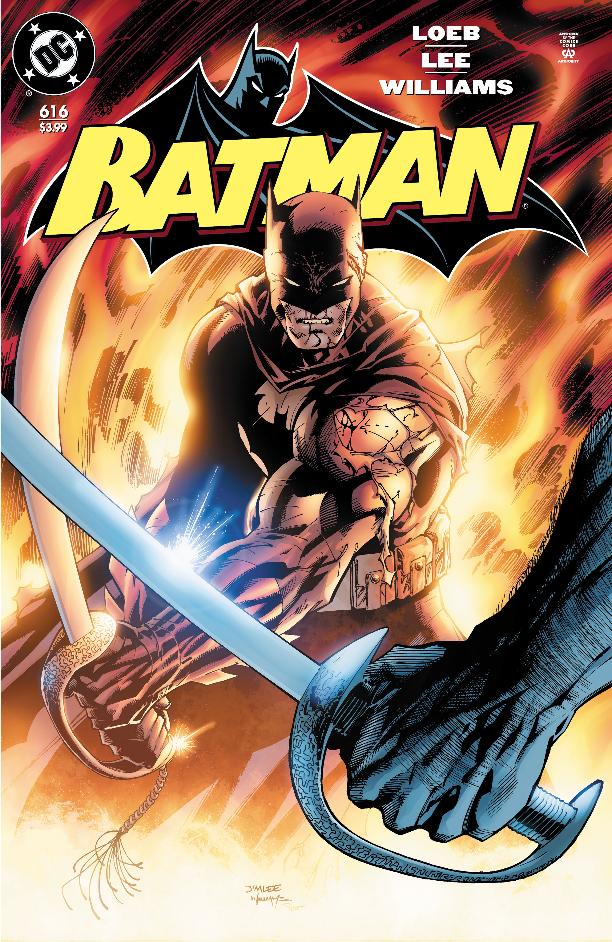 BATMAN #616 FACSIMILE EDITION CVR A JIM LEE & SCOTT WILLIAMS