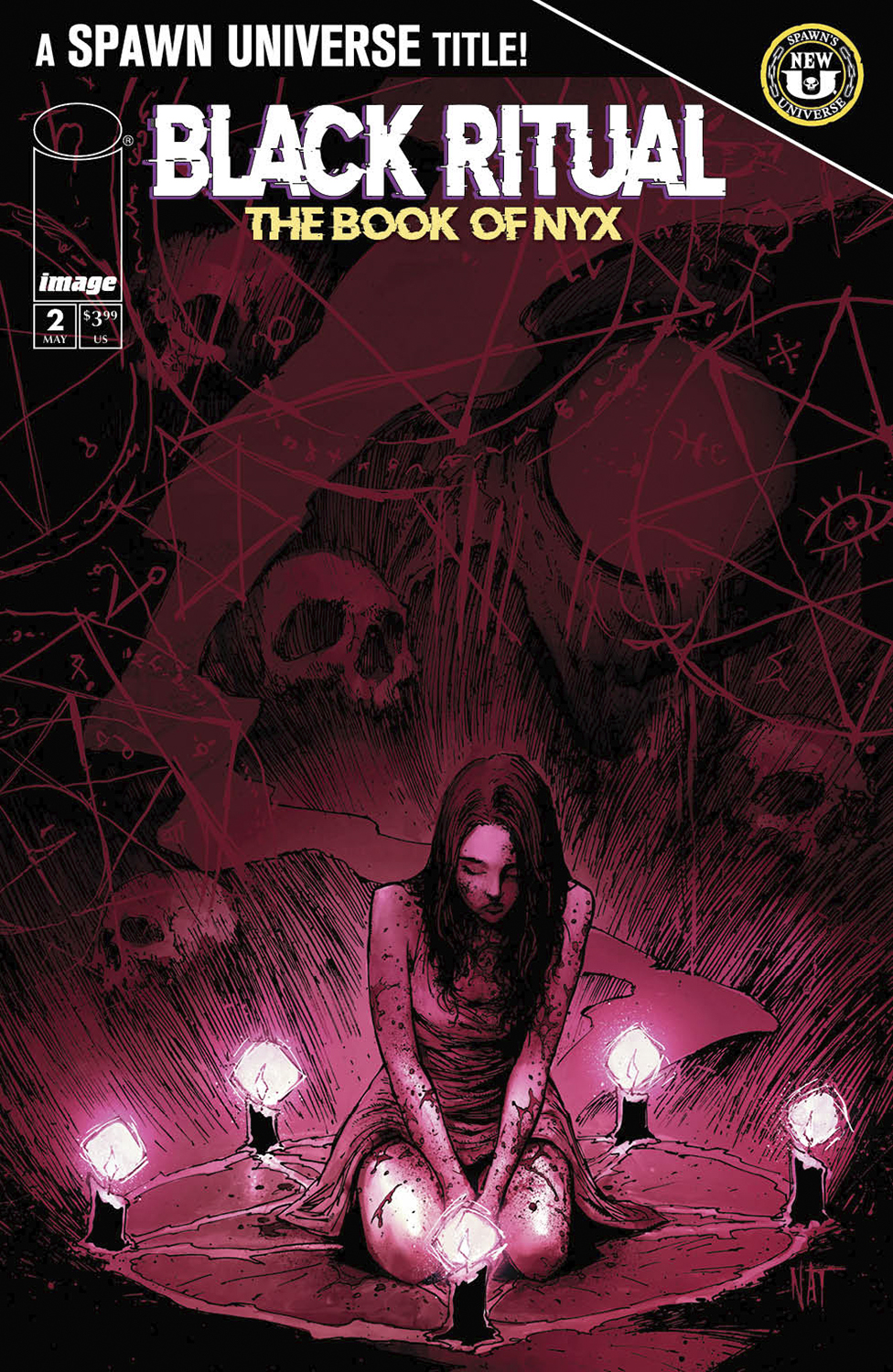 SPAWN BLACK RITUAL THE BOOK OF NYX #2 (OF 7) CVR A NAT JONES | Pulps.fr
