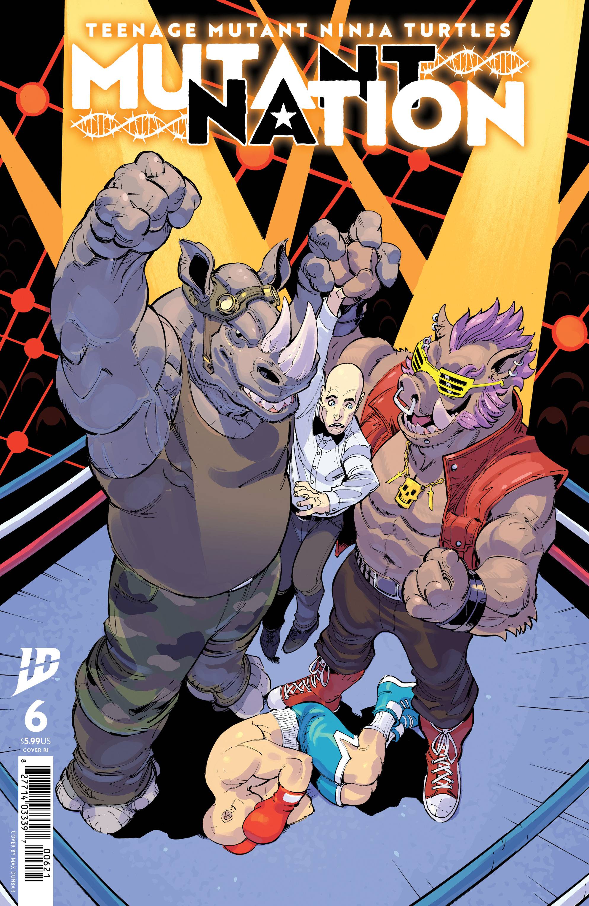 TMNT MUTANT NATION #6 10 COPY INCV