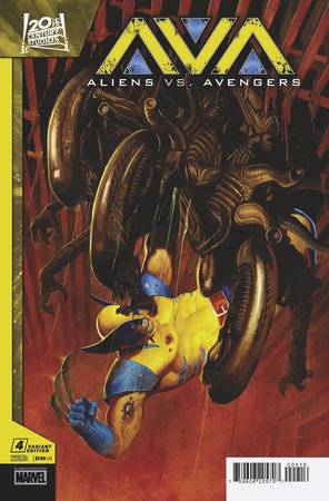 ALIENS VS AVENGERS #4 (OF 4) 25 COPY INCV EM GIST VAR