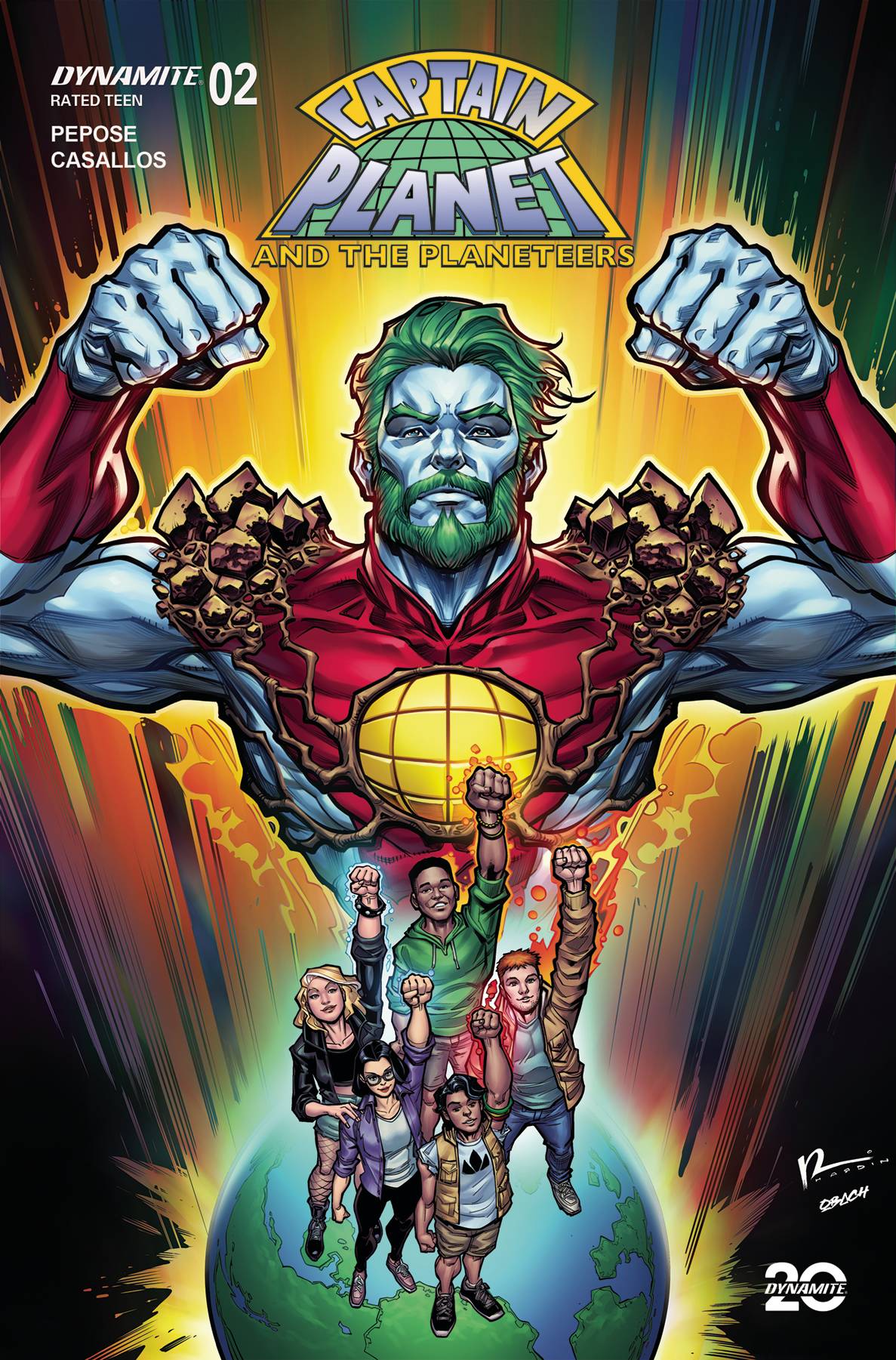 CAPTAIN PLANET #2 CVR A HARDIN