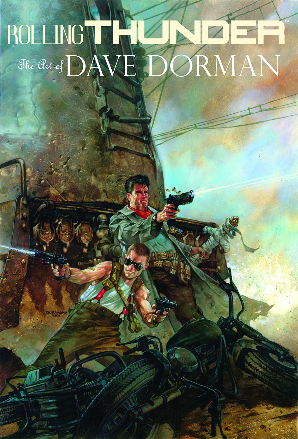 ROLLING THUNDER ART OF DAVE DORMAN HC