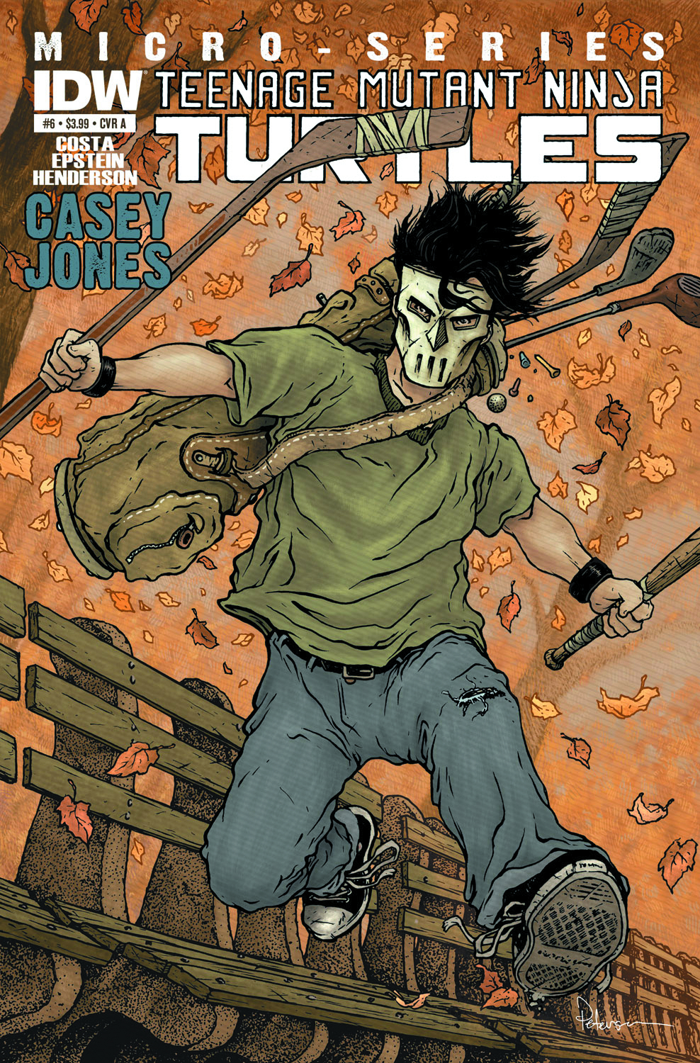 TEENAGE MUTANT NINJA TURTLES MICRO SERIES #6 CASEY JONES