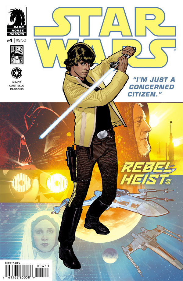 STAR WARS REBEL HEIST #4 HUGHES MAIN CVR