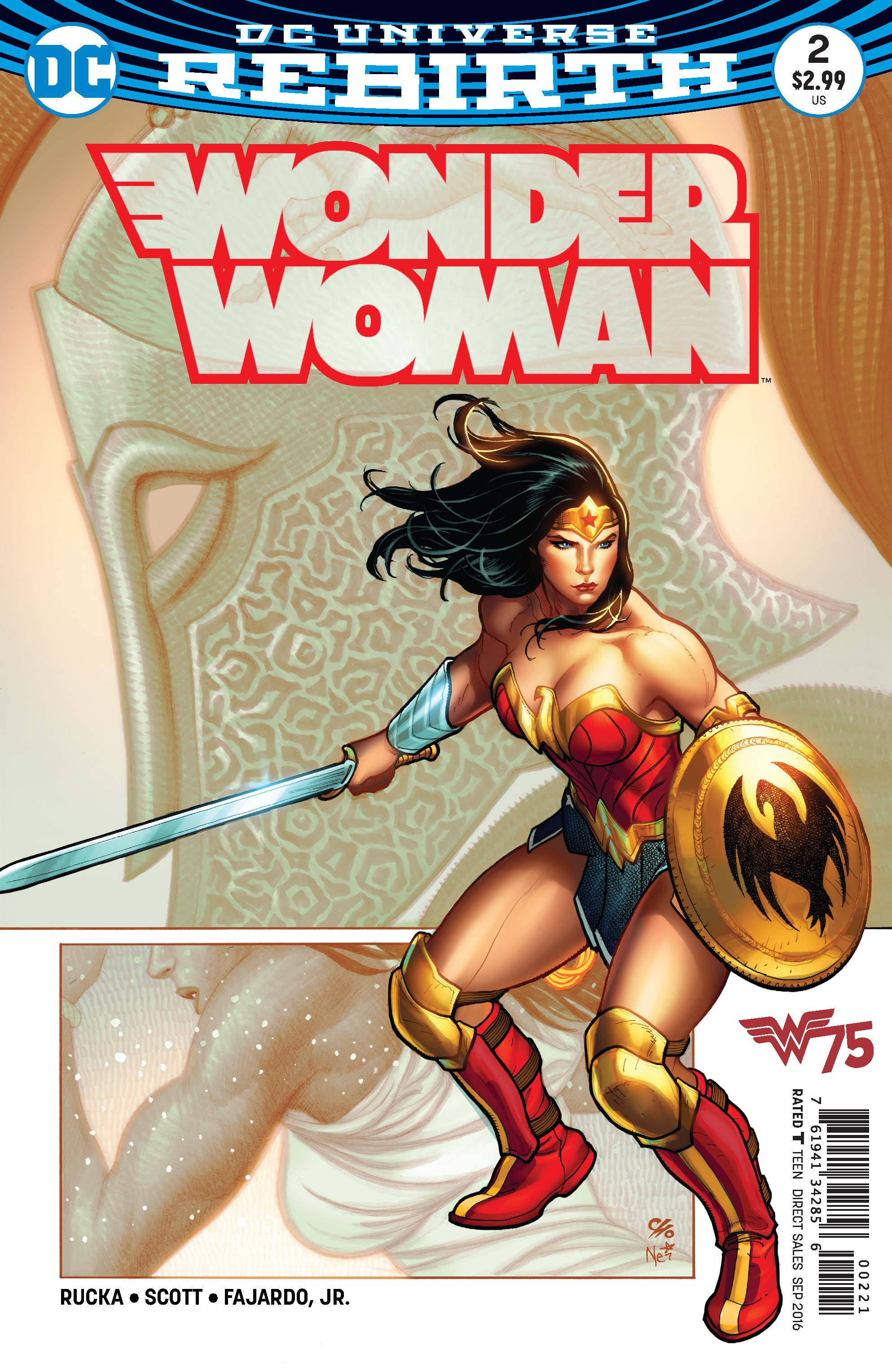 WONDER WOMAN #2 VAR ED