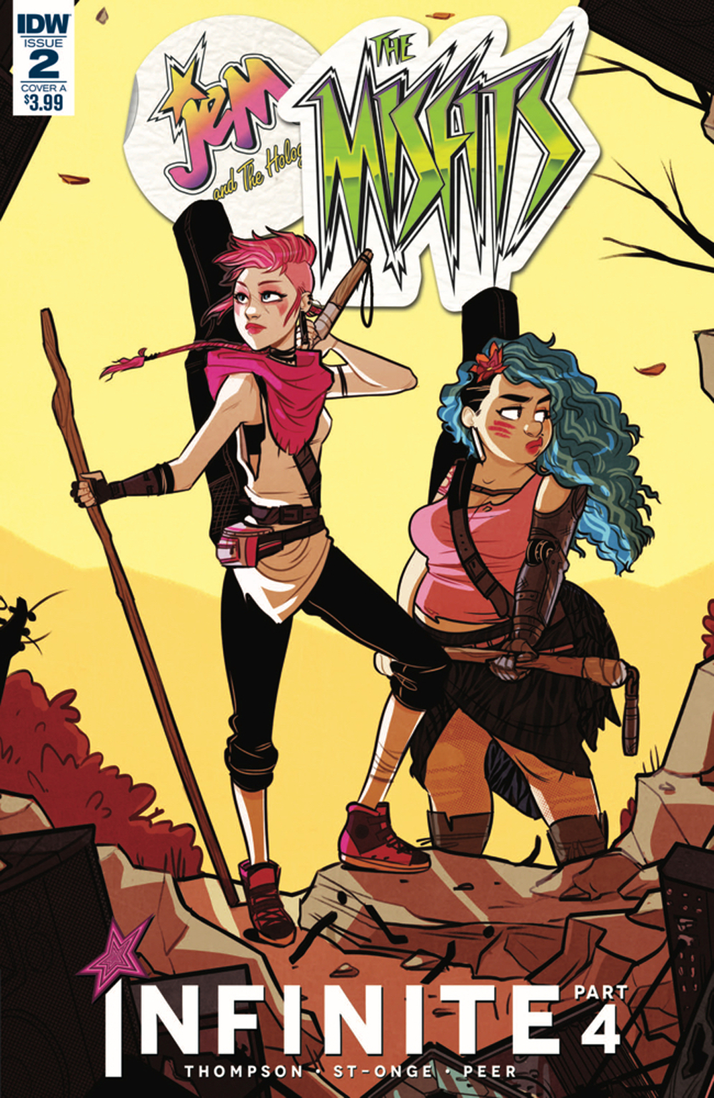 JEM & THE HOLOGRAMS MISFITS INFINITE #2 CVR A ST ONGE