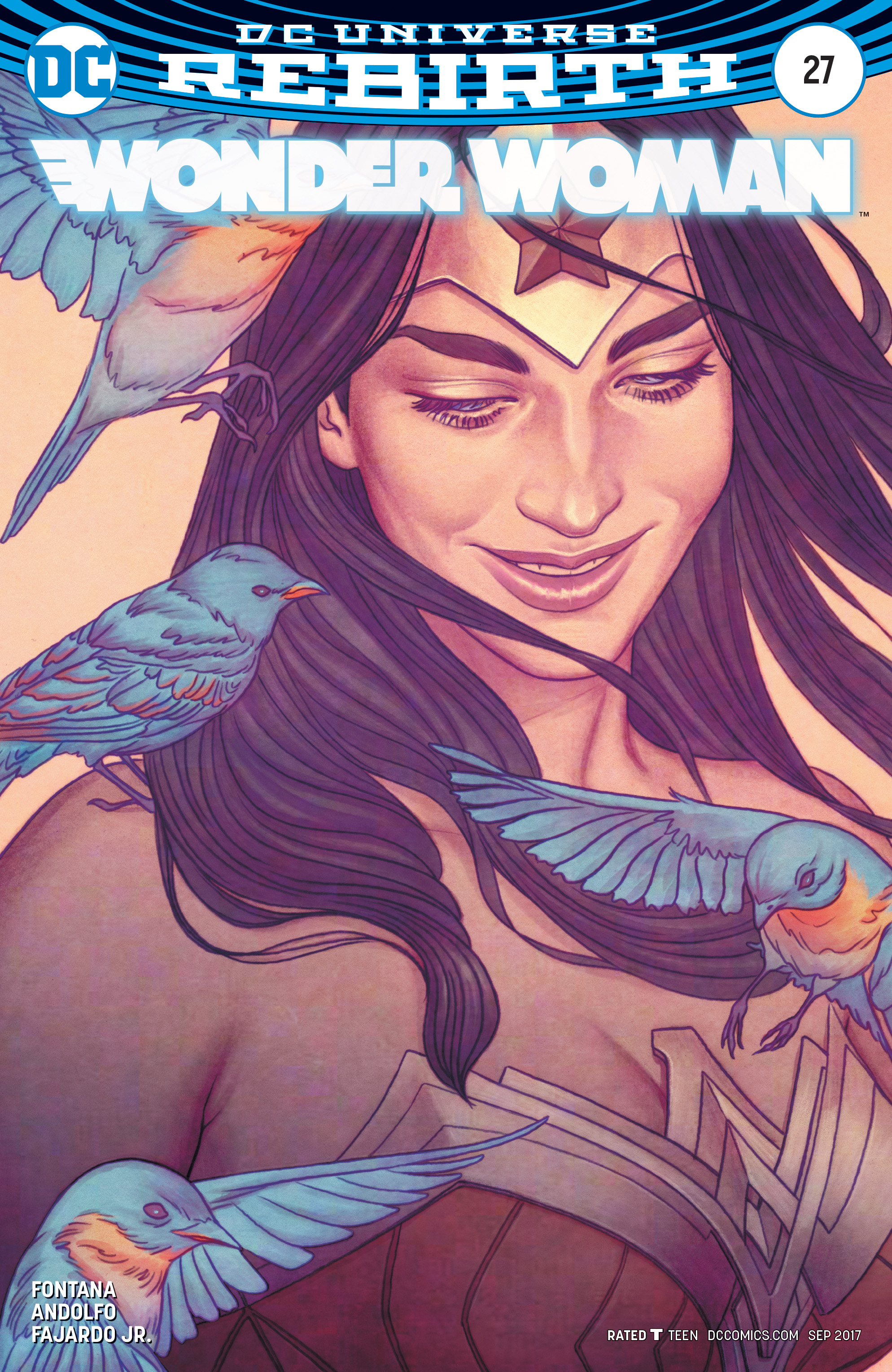 WONDER WOMAN #27 VAR ED