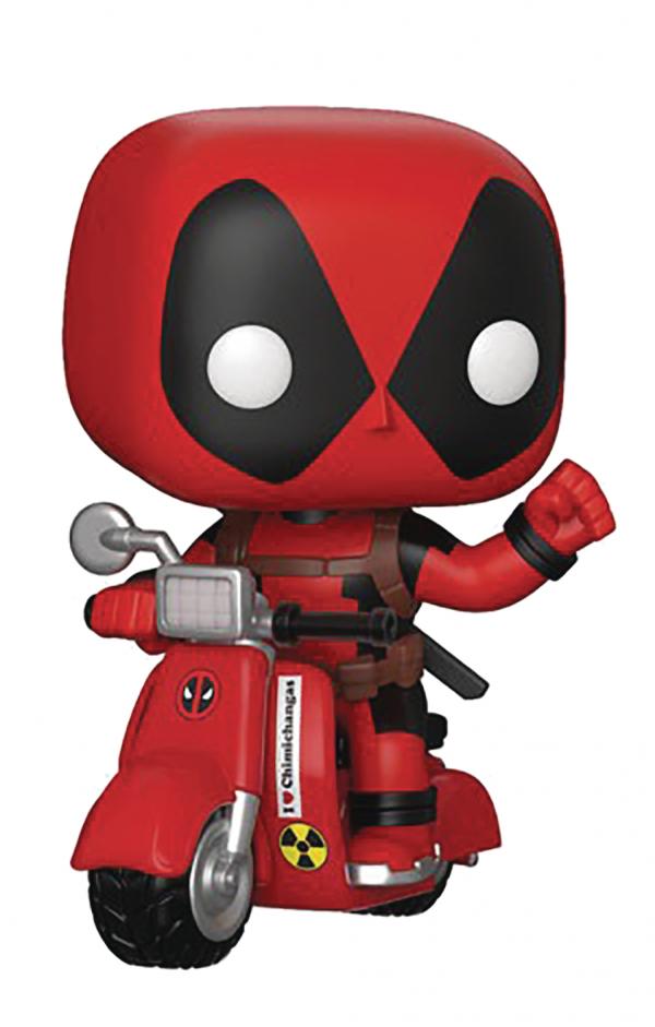 Deadpool On Scooter 48