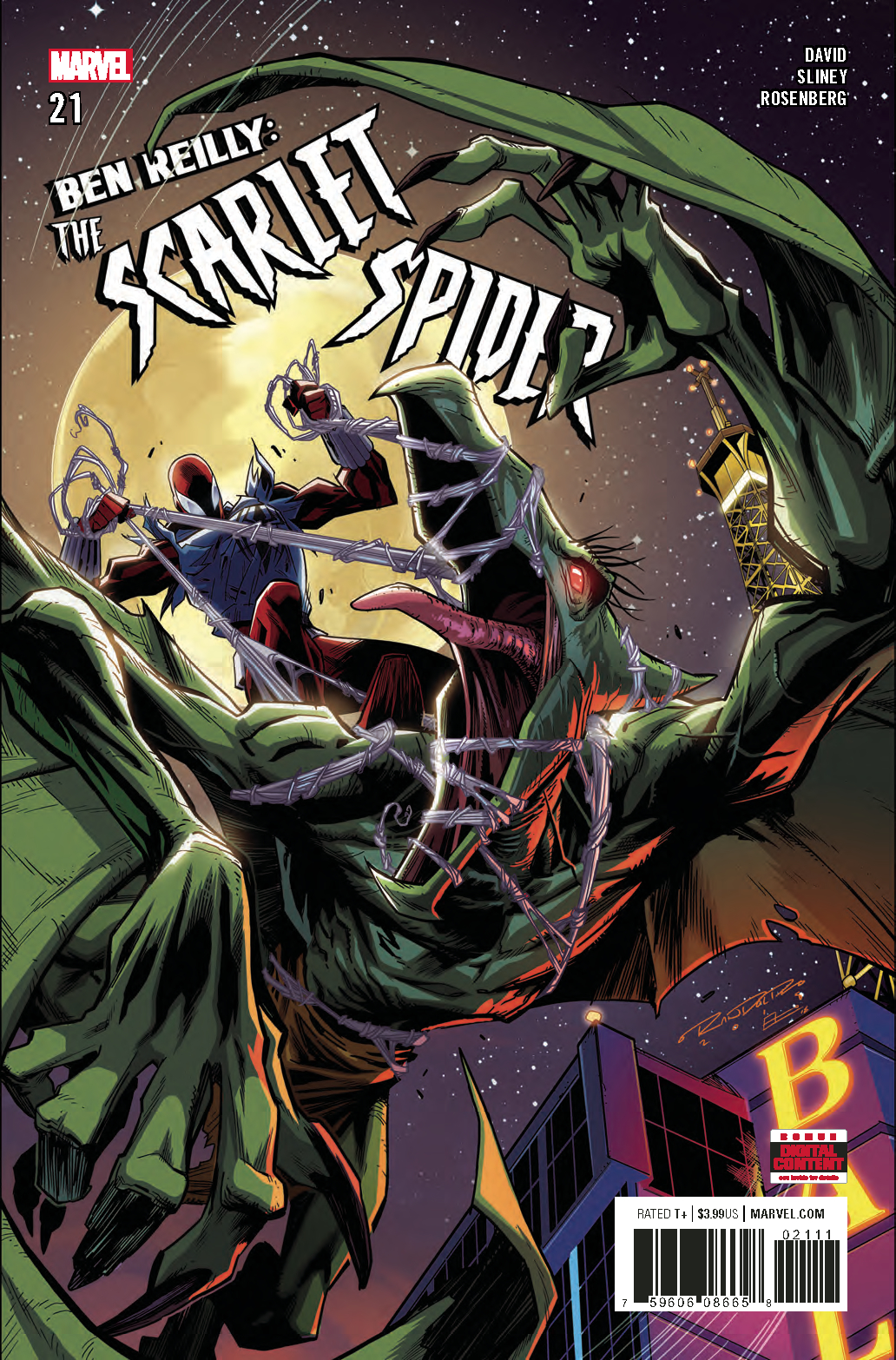 BEN REILLY SCARLET SPIDER #21