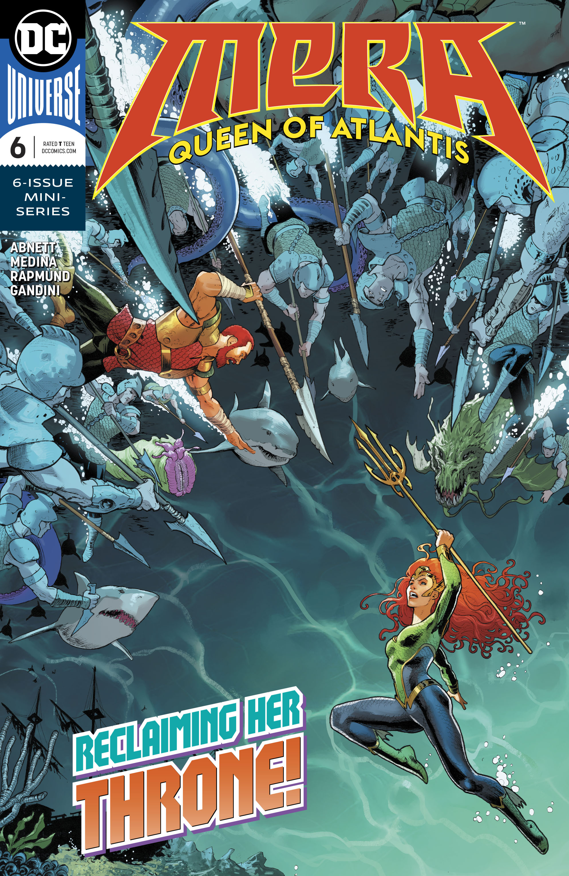 MERA QUEEN OF ATLANTIS #6