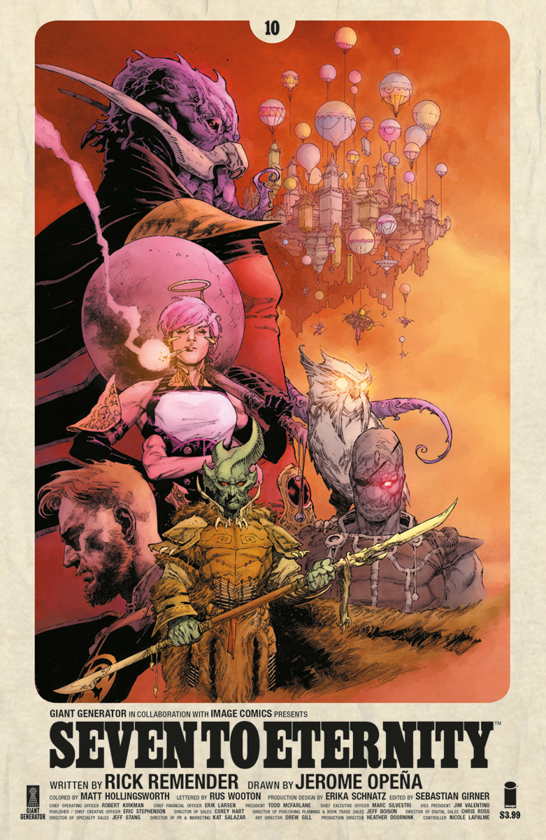 SEVEN TO ETERNITY #10 CVR A OPENA & HOLLINGSWORTH