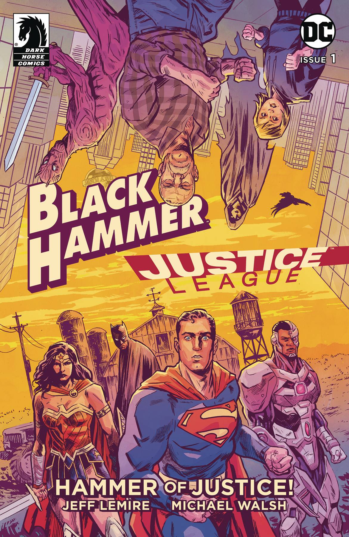 BLACK HAMMER JUSTICE LEAGUE #1 CVR A WALSH