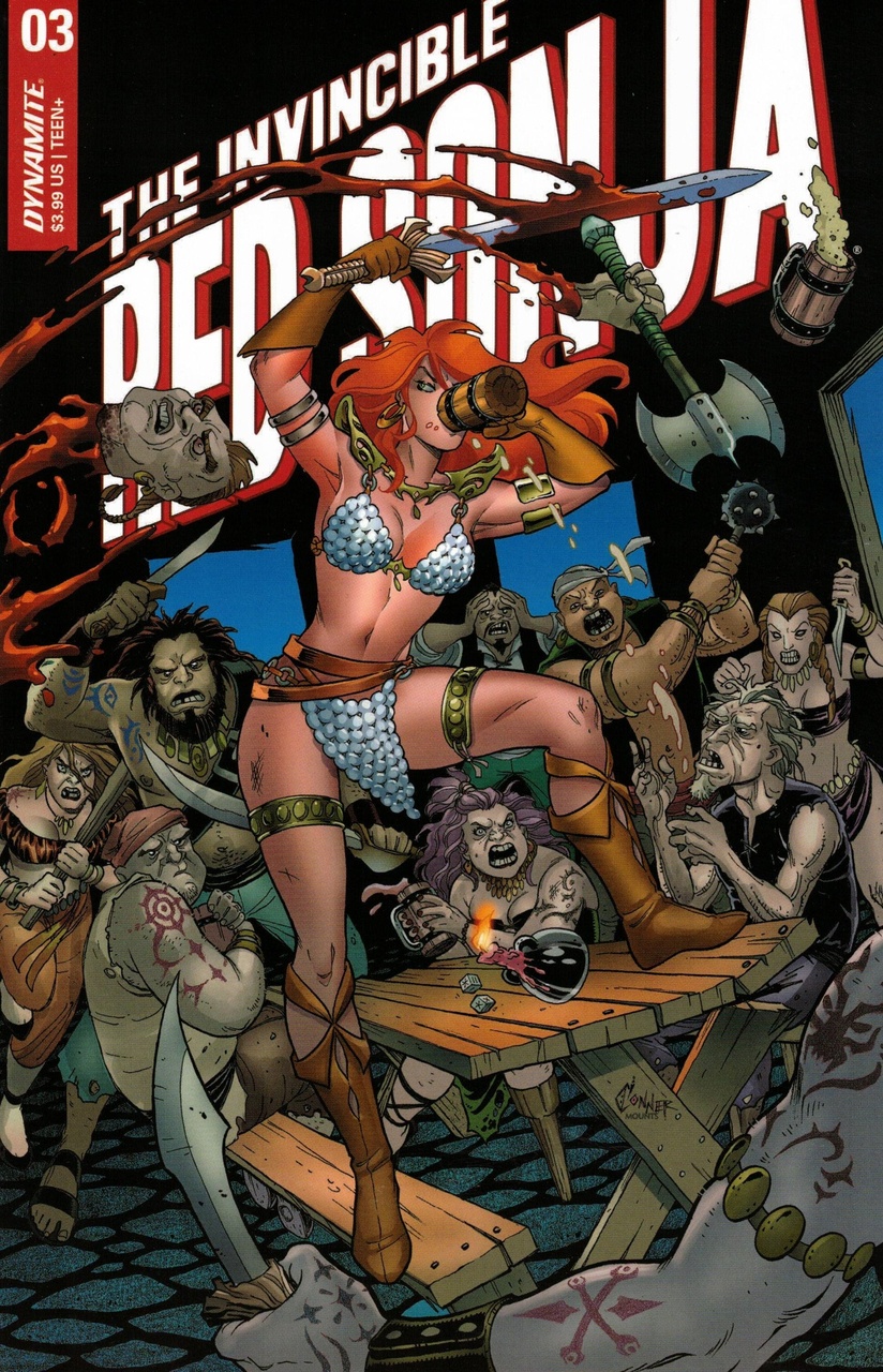 INVINCIBLE RED SONJA #3 CVR A CONNER