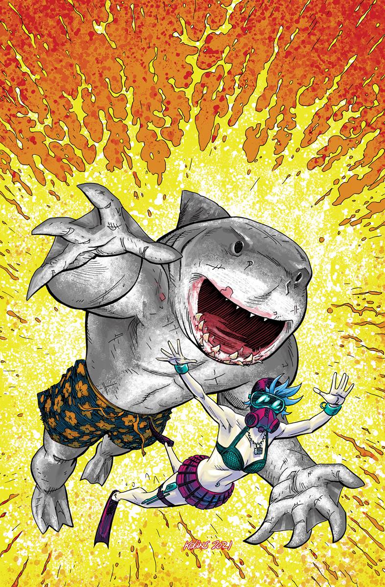 SUICIDE SQUAD KING SHARK #1 (OF 6) CVR C 1:25 KOLINS