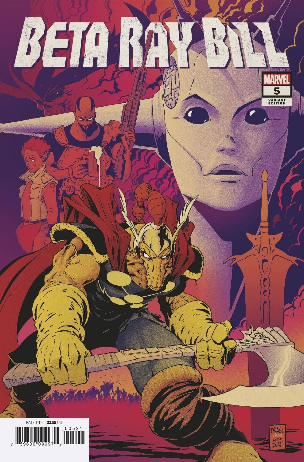 BETA RAY BILL #5 (OF 5) DRAGOTTA VAR 1:25